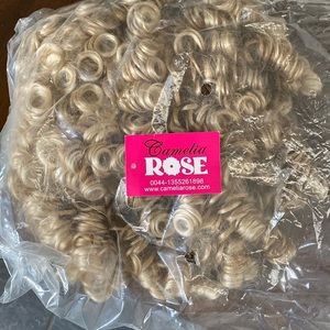 Camilla Rose blonde Irish dance wig